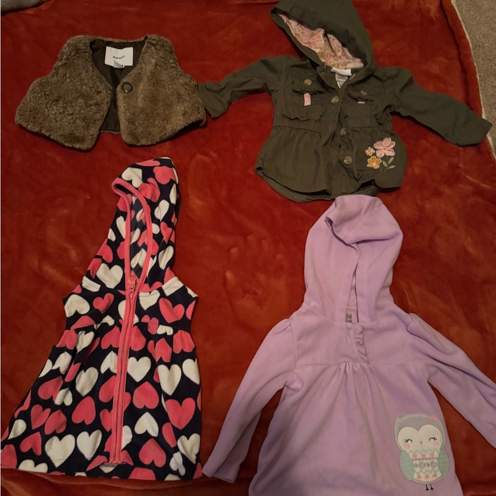 Kids' Clothing Set with Hearts and Owl